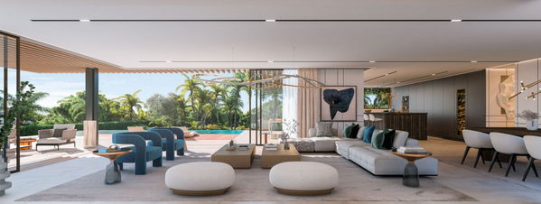 Villa off plan in Cascada de Camoján, Golden Mile, Marbella