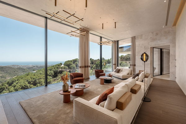 Luxury eco-friendly villa with sea views in Monte Mayor, Benahavis