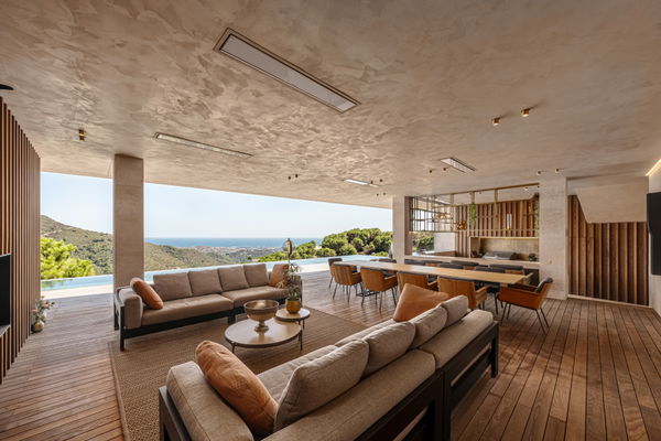 Luxury eco-friendly villa with sea views in Monte Mayor, Benahavis