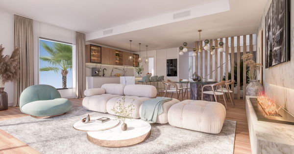 Townhouse with pool next to golf course El Chaparral