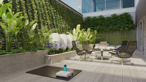 Stunning seafront penthouse on Malaga's Golden Mile, designed by Estudio Lamela