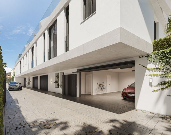Bright semi-detached house with pool and garden, El Limonar, Malaga - Este