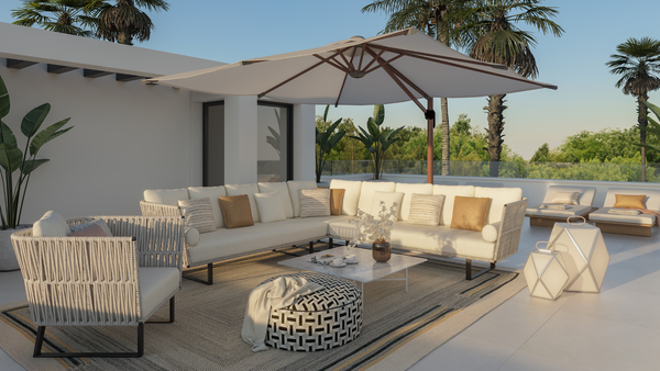 Villa with large swimming pool in spectacular gated complex