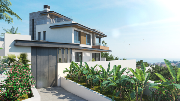 Villa with large swimming pool in spectacular gated complex