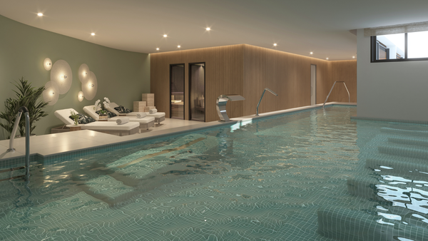 Villa with large swimming pool in spectacular gated complex