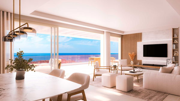 Modern new construction penthouse with stunning sea views in Estepona