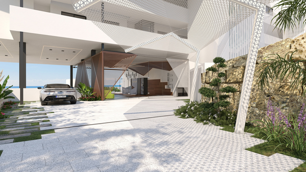 Stunning penthouse with private pool in El Higuerón, Fuengirola