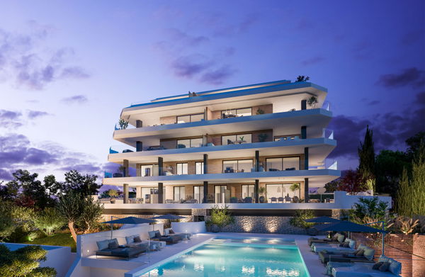 Modern penthouse with outdoor kitchen, El Higueron, Fuengirola