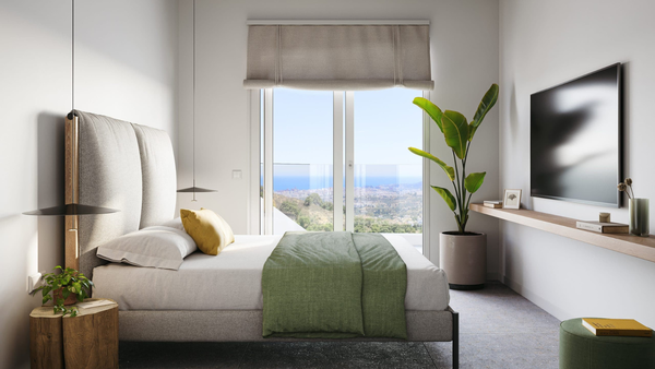 Modern penthouse in a gated complex, Mijas