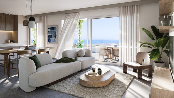 Modern penthouse in a gated complex, Mijas