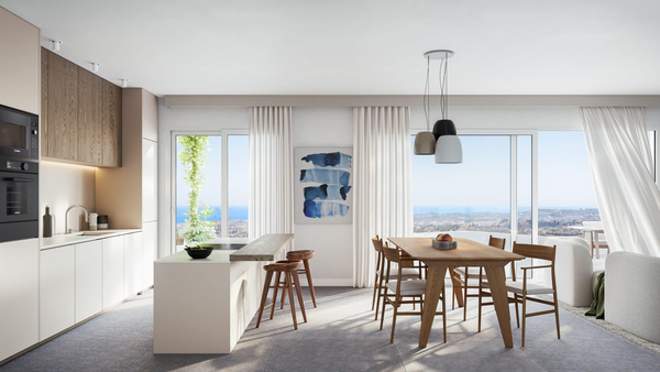 Modern penthouse in a gated complex, Mijas