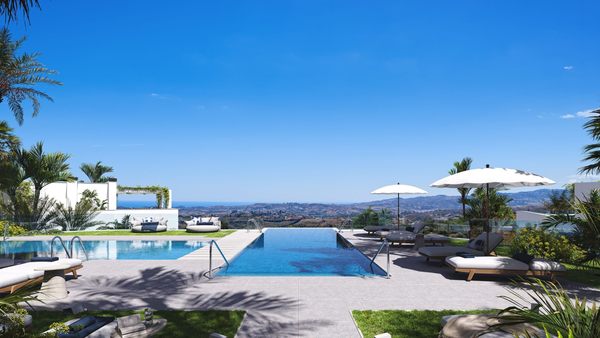 Modern penthouse in a gated complex, Mijas