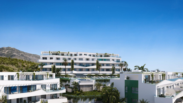 Modern penthouse in a gated complex, Mijas
