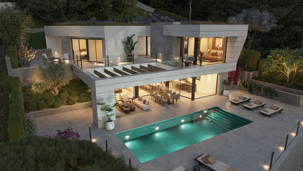 Stunning villa in the prestigious area of Pinares de San Anton, Málaga
