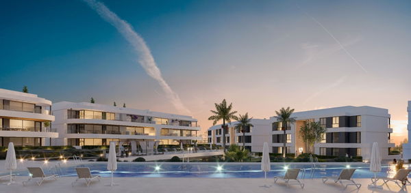 Modern apartment with big basement in the heart of Estepona's Golden Triangle