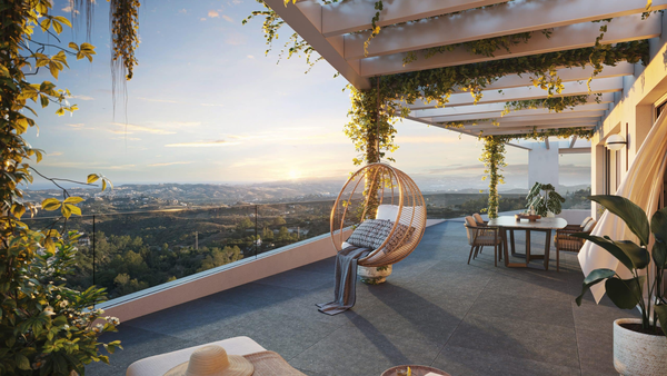 Charming penthouse in complex harmonious with nature, Mijas Pueblo, Mijas