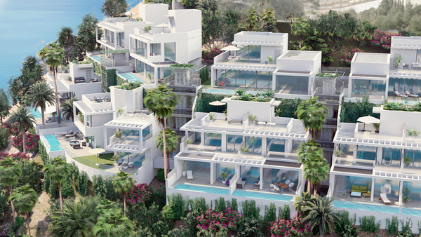 Sky villa with spectacular sea views