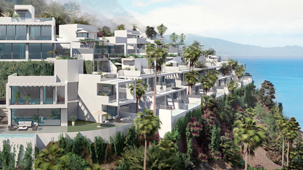 Sky villa with spectacular sea views