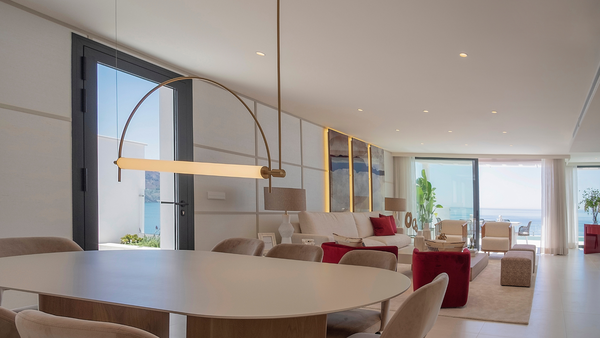 Sky villa with spectacular sea views