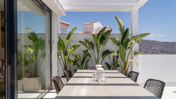 Sky villa with spectacular sea views
