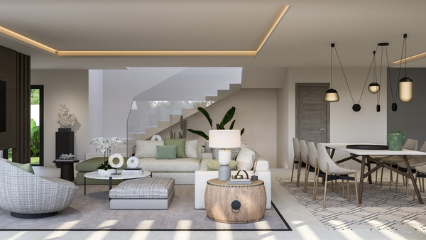 Splendid villa with rooftop solarium
