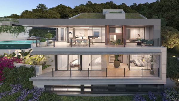 Sophisticated villa in the exclusive area of Pinares de San Antón, Málaga