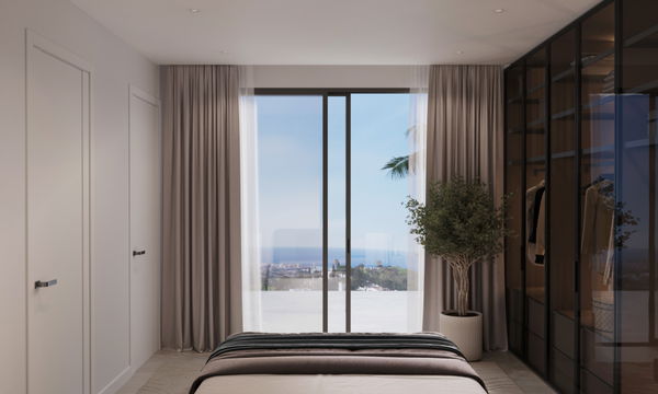 Spacious and bright duplex penthouse with Incredible views of the Mediterranean sea in the New Golden Mile, Estepona