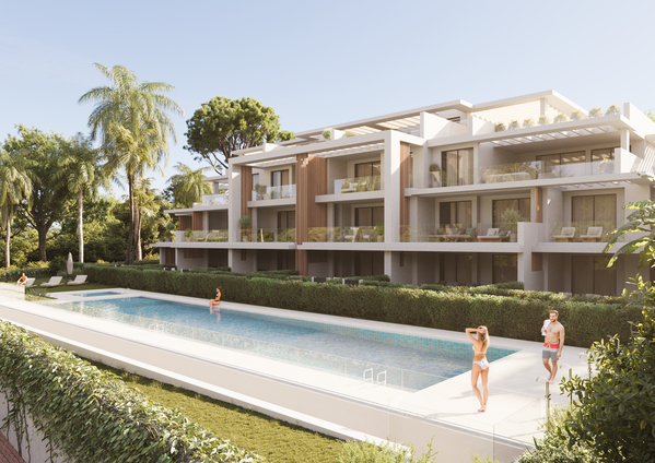 Spacious and bright duplex penthouse with Incredible views of the Mediterranean sea in the New Golden Mile, Estepona