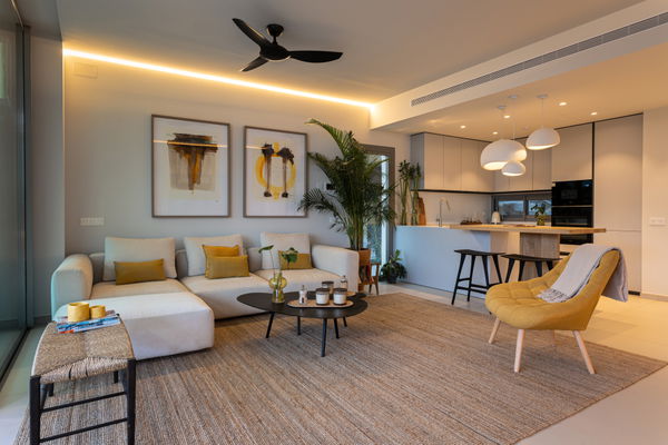 Cozy penthouse with spectacular sea views and immediate delivery