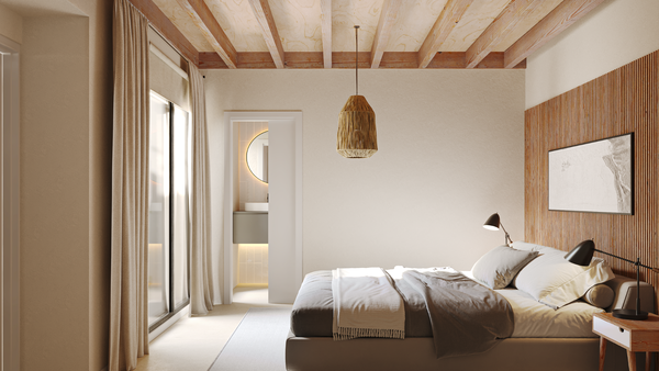 Exquisite newly built patio house in Málaga’s most picturesque neighbourhood, Pedregalejo, Malaga