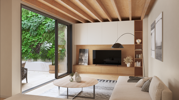 Exquisite newly built patio house in Málaga’s most picturesque neighbourhood, Pedregalejo, Malaga