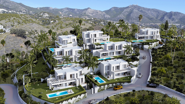 Charming villa with lift, immersed in the natural surroundings of Mijas Pueblo