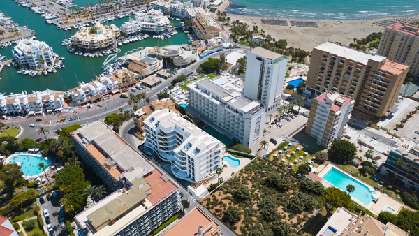 Modern penthouse with front sea views next to Puerto Marina, Benalmadena Costa