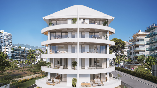 Modern penthouse with front sea views next to Puerto Marina, Benalmadena Costa