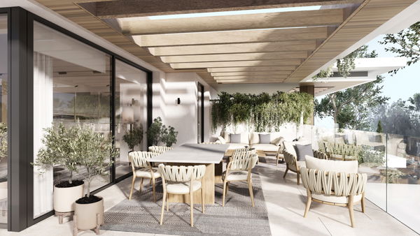 New luxury penthouse under construction on the New Golden Mile