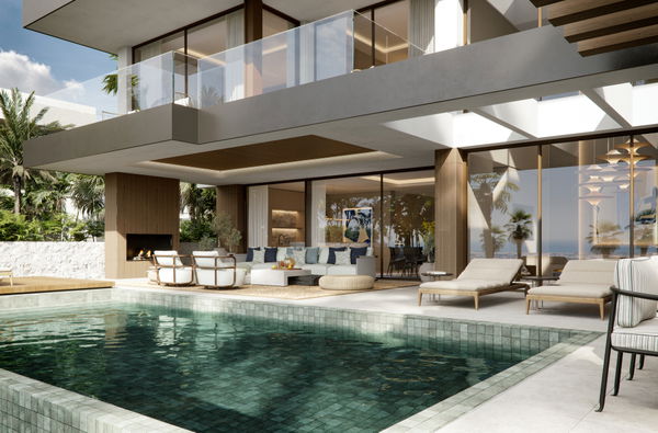 Contemporary off-plan villa in an exclusive residential development in Nueva Andalucia, Marbella