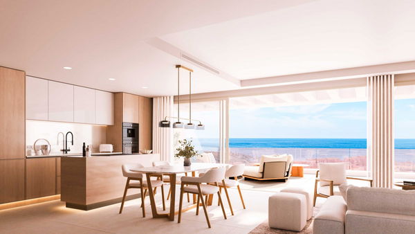 Exceptional modern new construction penthouse with stunning sea views in Estepona