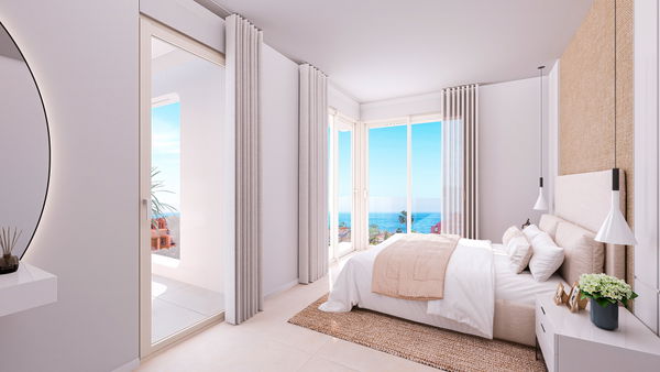 Exceptional modern new construction penthouse with stunning sea views in Estepona