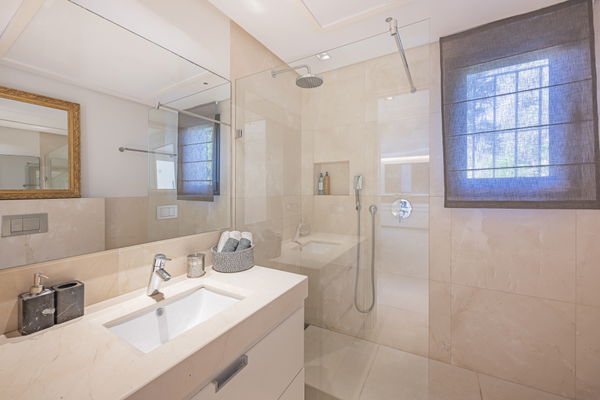 Elegant beachside villa in Marbesa: private and tranquil living just steps away from the beach