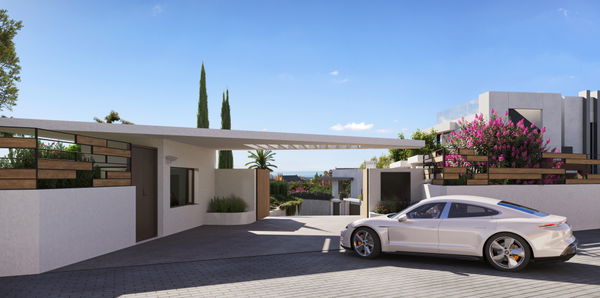 Modern off-the plan villa in an exclusive residential complex in Nueva Andalucia, Marbella
