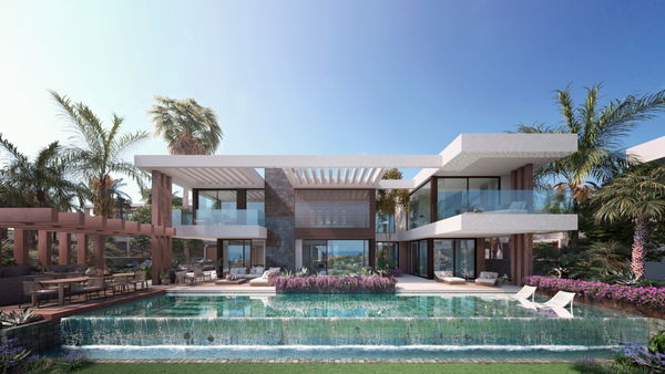 Modern off-the plan villa in an exclusive residential complex in Nueva Andalucia, Marbella