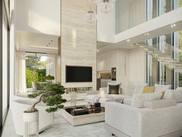 Modern off-the plan villa in an exclusive residential complex in Nueva Andalucia, Marbella
