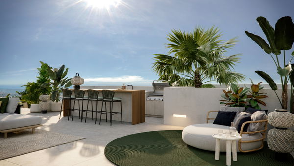 Exquisite villa project with amazing panoramic views in a closed urbanization, Nueva Andalucia