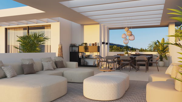Incredible brand new off plan villa with stunning sea views in the new Golden Mile, Estepona