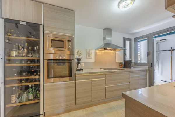 Penthouse in a privileged setting with panoramic views of the sea and golf course in Los Flamingos, Benahavís