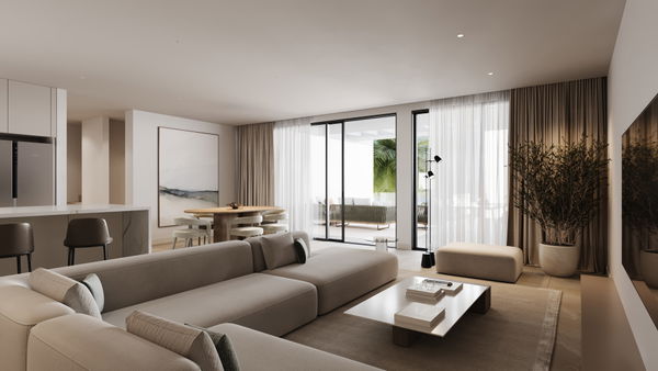 Elegant and bright penthouse located in the exclusive New Golden Mile of Estepona