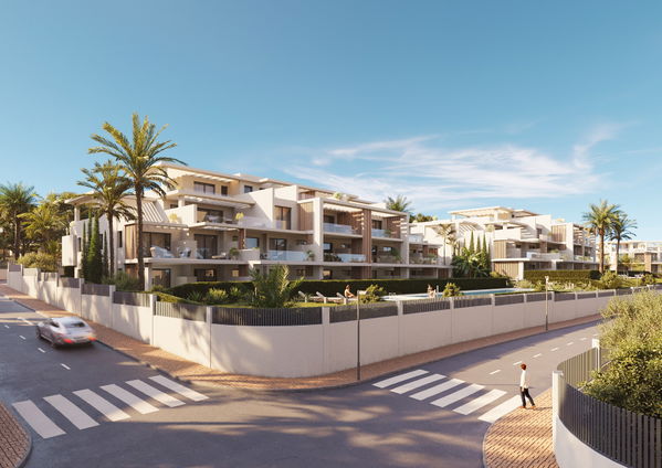 Elegant and bright penthouse located in the exclusive New Golden Mile of Estepona