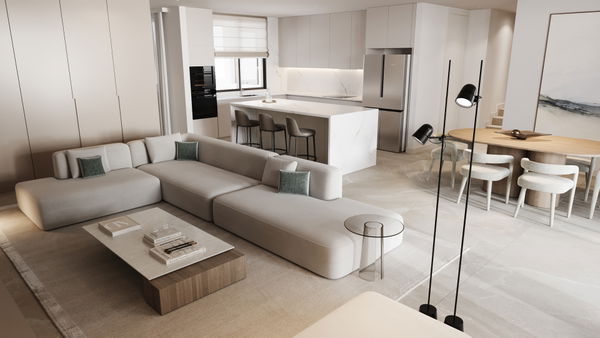 Elegant and bright penthouse located in the exclusive New Golden Mile of Estepona