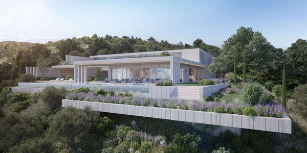 Incredible new eco-friendly architectural project villa in Sotogrande