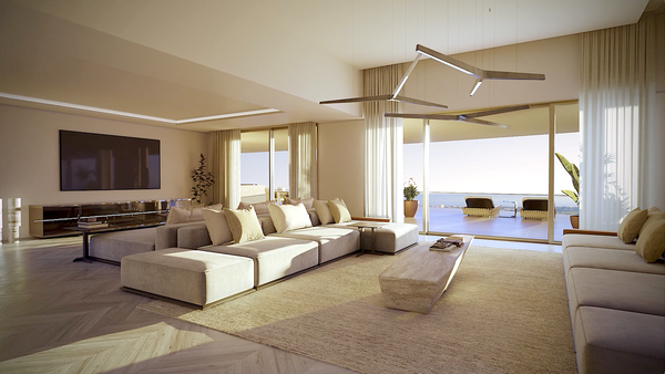 Exclusive newly built duplex penthouse with panoramic sea views and private pool in El Madroñal, Benahavis